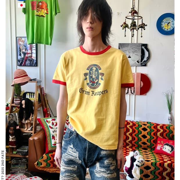Early 2000s Buzz Ricksons Ringer T-Shirt