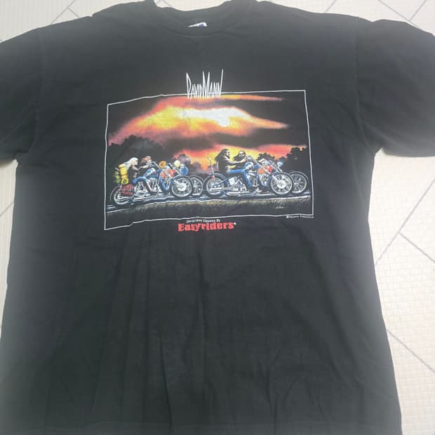 반팔(모터사이클 그래픽)