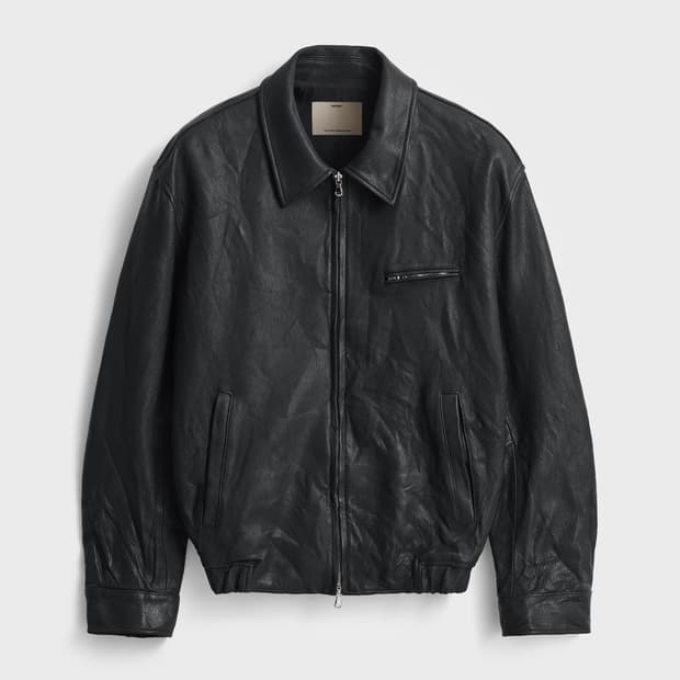 포터리 고트 레더 자켓