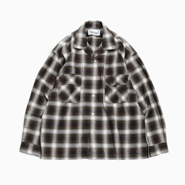 저널스탠다드 스티드 옴브레 체크셔츠