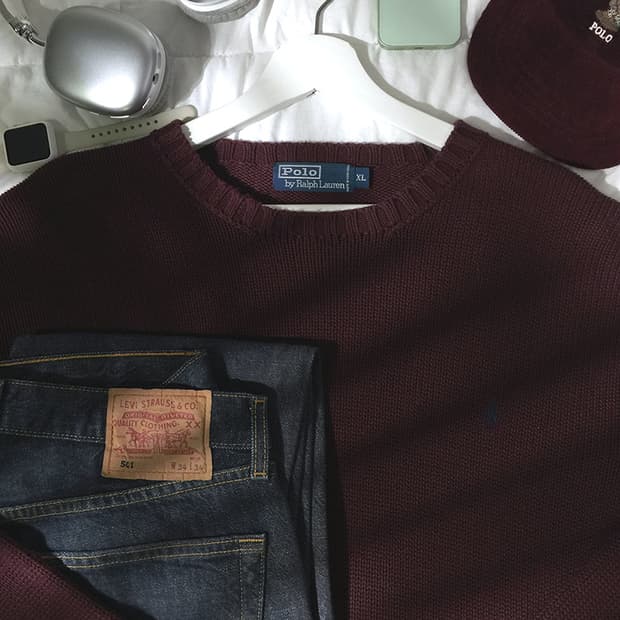 (MAN) 폴로랄프로렌 니트 스웨터 XL