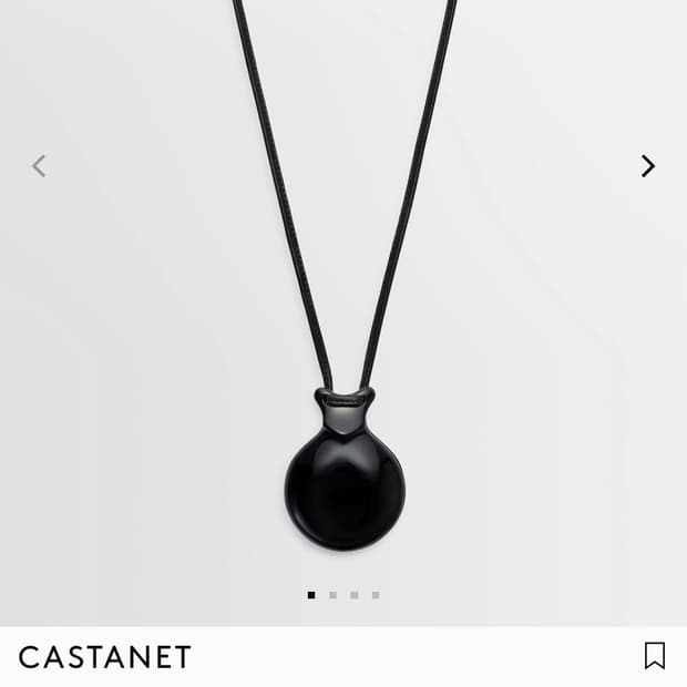 르메르 CASTANET 카스타네트 네크리스 판매합니다