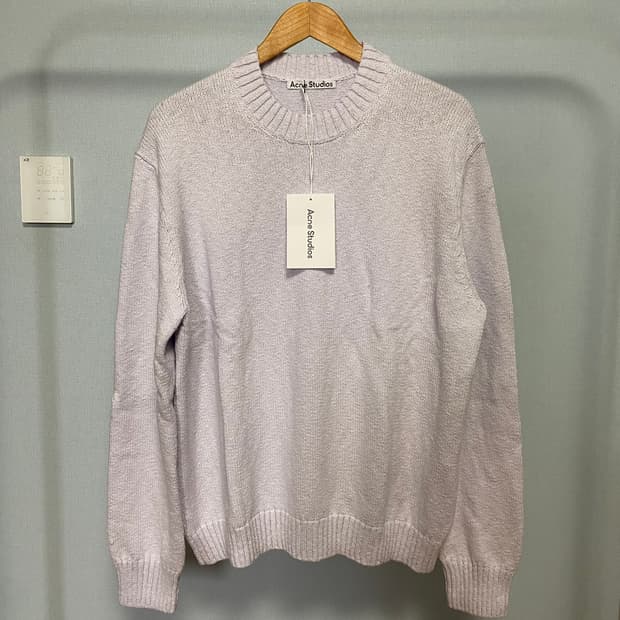 [M] 아크네 스튜디오 스웨터 니트 라벤더 퍼플