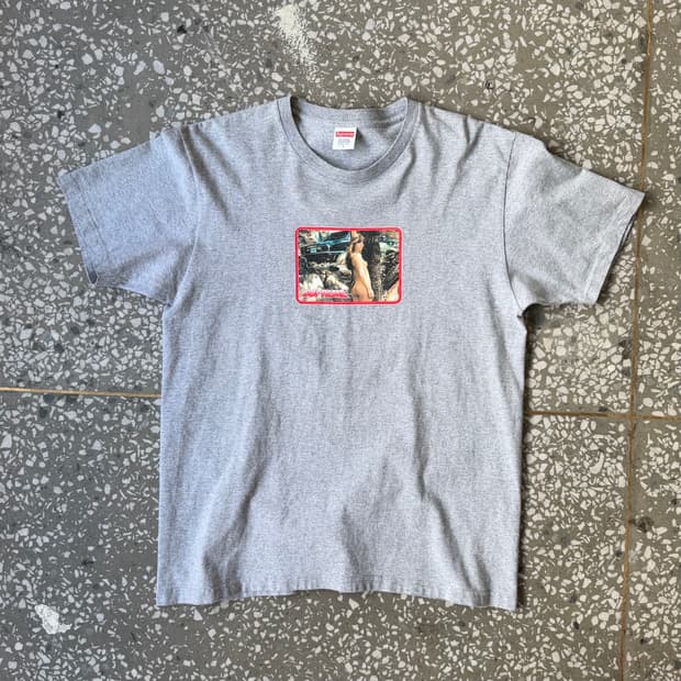 슈프림 x 래리클락(Larry Clark) 걸 티셔츠 - 2017ss