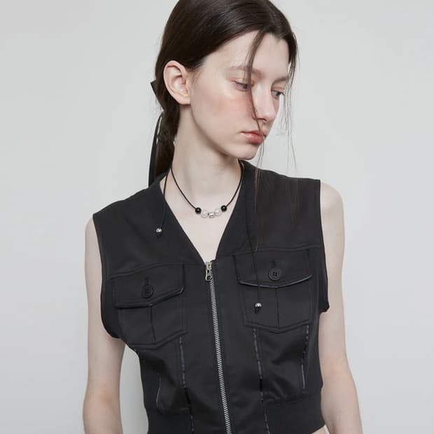 라티젠 포켓 베스트 집업