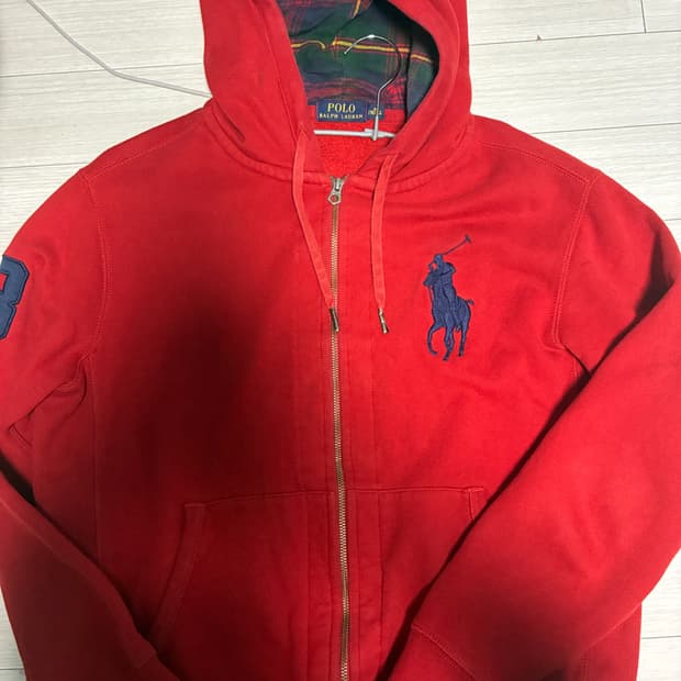 폴로 빅포니 후드집업