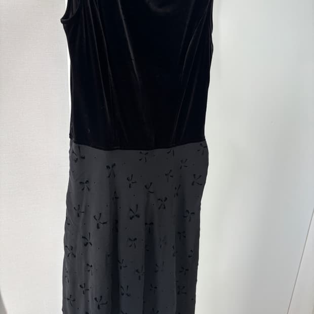 빈티지 벨벳 원피스