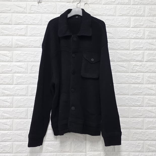 20s 한섬 시스템옴므 블랙 니트 자켓 105 fcc