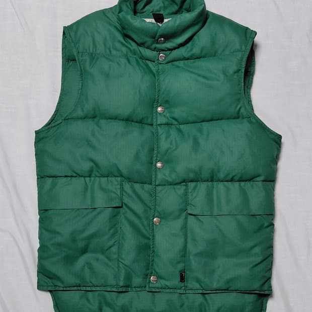 [정품] 울리치(Woolrich) 구스다운 베스트  (70-80s)