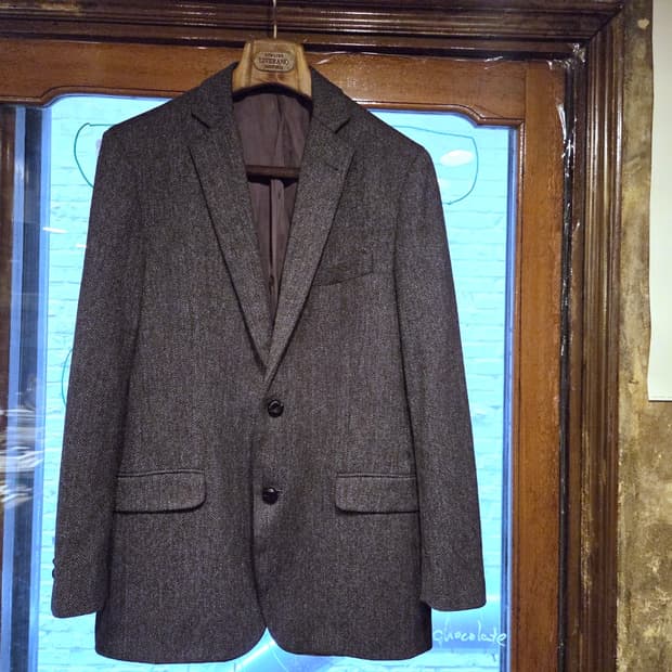 브룩스 브라더스 1818 트위드자켓 