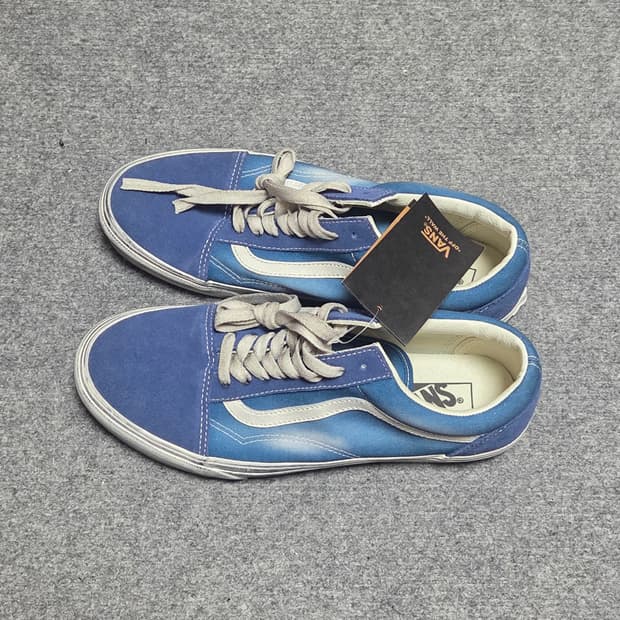 [270] 반스 올드스쿨 웨이브 워시드 블루