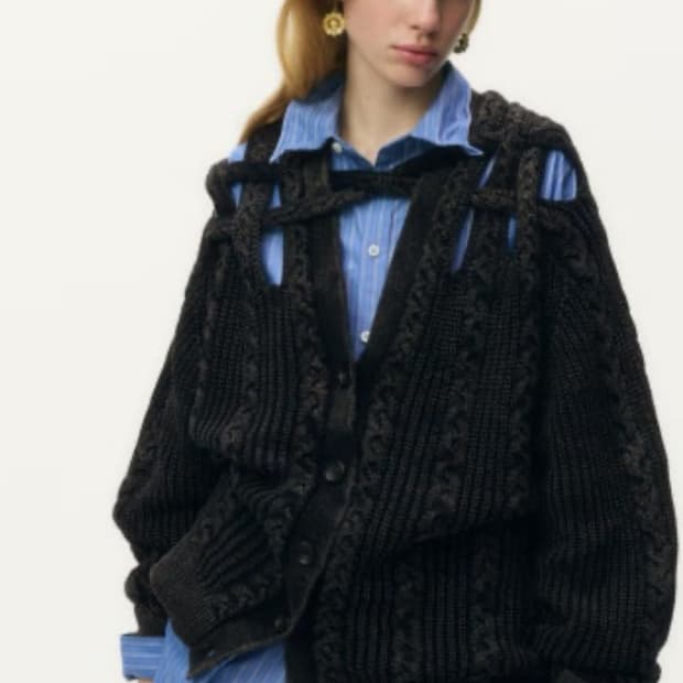 글랜마틴스xh&m 콜라보 니트 가디건