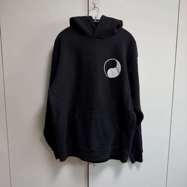 아워레가시 스투시 피드먼트 다잉 후드 블랙 L