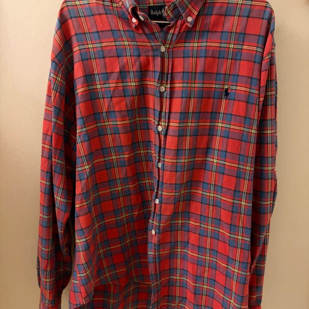 폴로랄프로렌 체크 셔츠