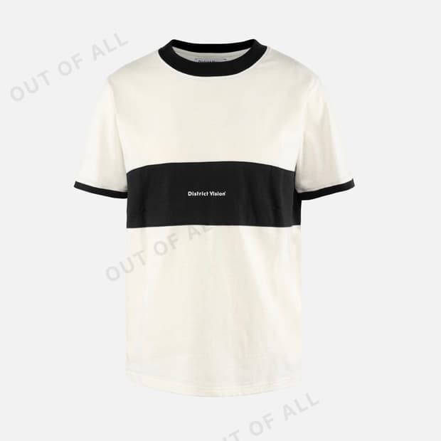 DISTRICT VISION Japan Cotton Ringer Tee 