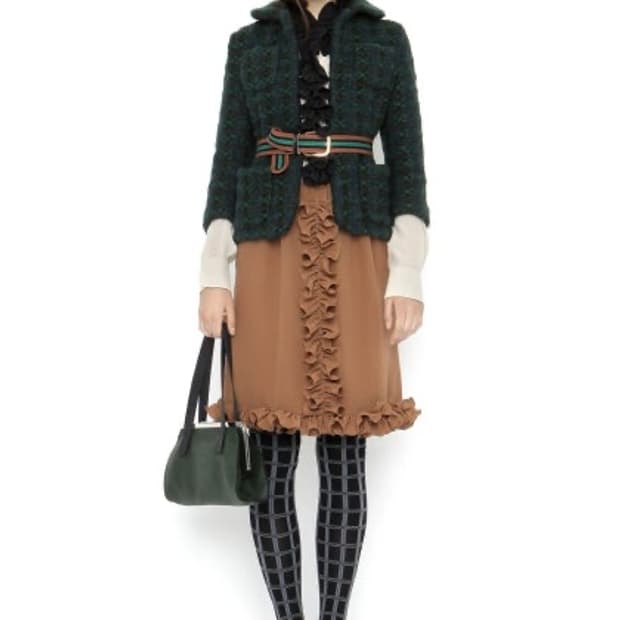 2011 Winter Edition Ruffle Mini Skirt