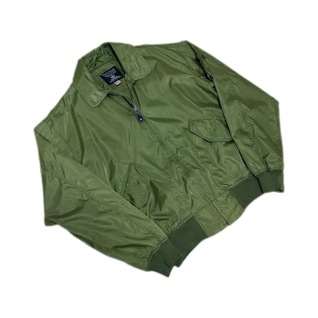 USA 밀리터리 세이지 그린 펜타곤 복각 ma-1 자켓