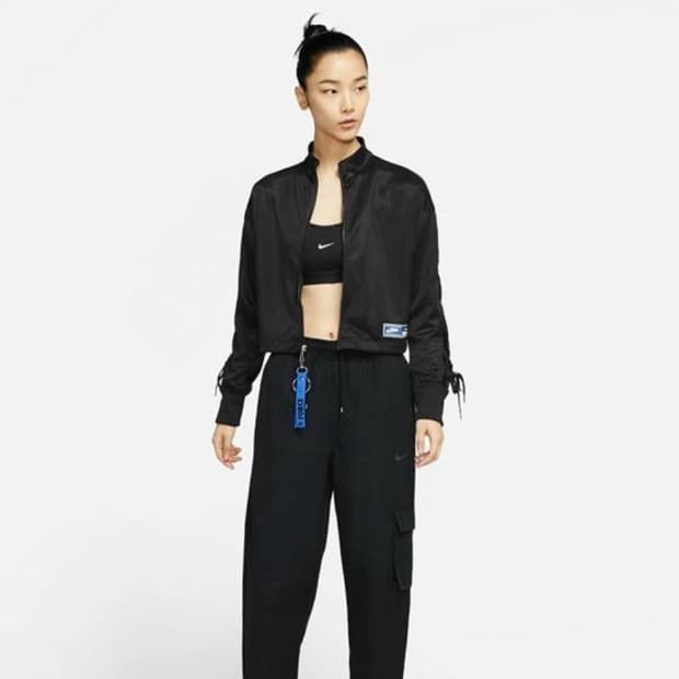 나이키(Nike) 사이드 스트렙 시스루 크롭 저지
Ssize
