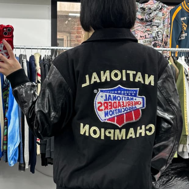 VTG 내셔널 치아리더 바시티 자켓