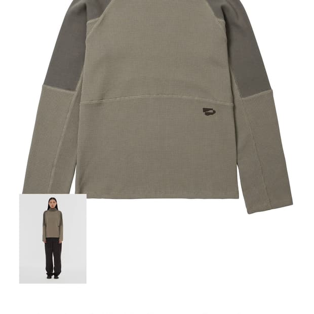 웰빙익스프레스 터틀넥 긴팔티