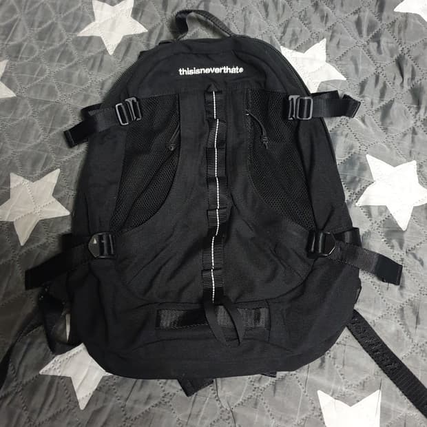 디스이즈네버댓 백팩 블랙