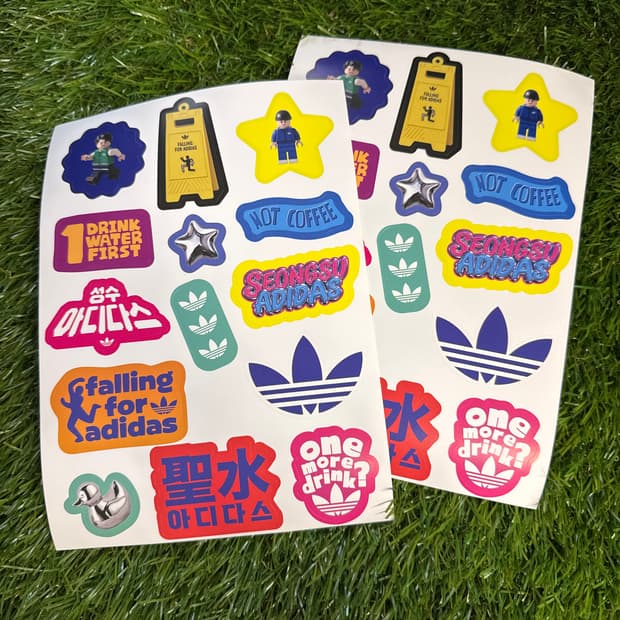 아디다스 스티커