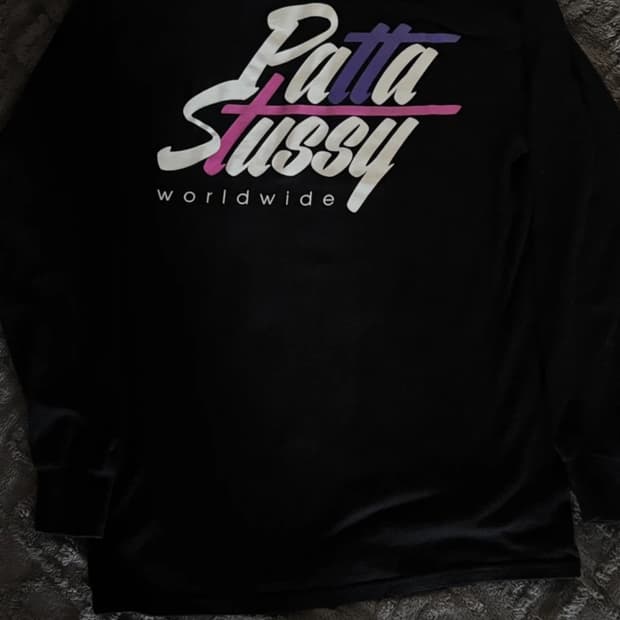 스투시 파타 콜라보 롱슬리브