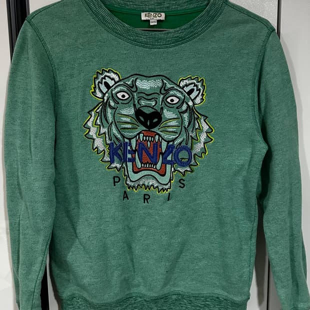 kenjo 겐조 그린 맨투맨 티셔츠