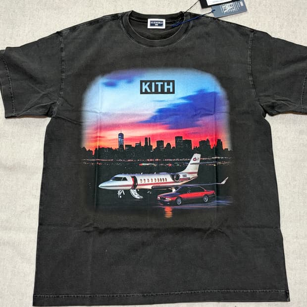 KITH (키스) NY to The World 빈티지 티셔츠