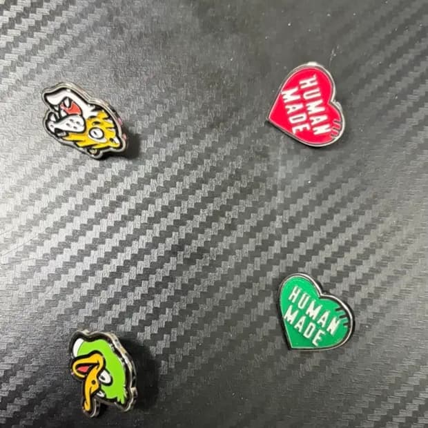 휴먼메이드 뱃지 4종