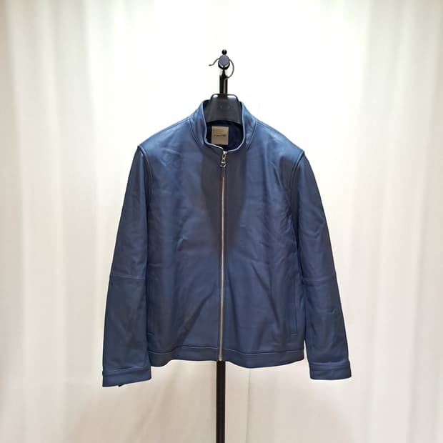 (택포) 마에스트로투모로우 양가죽 싱글 라이더 가죽자켓 L B523