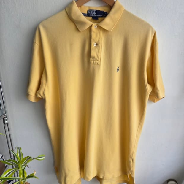 Polo Ralph Lauren 피케 폴로 (버터 옐로우)