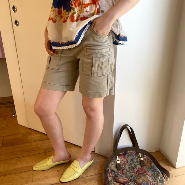 pocket short pants