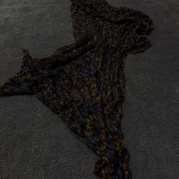 Vintage harajuku punk mood  scarf