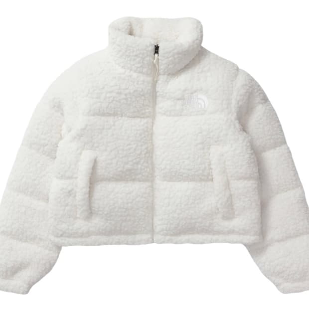 노스페이스 하이 파일 눕시 자켓 가데니아 화이트 xs