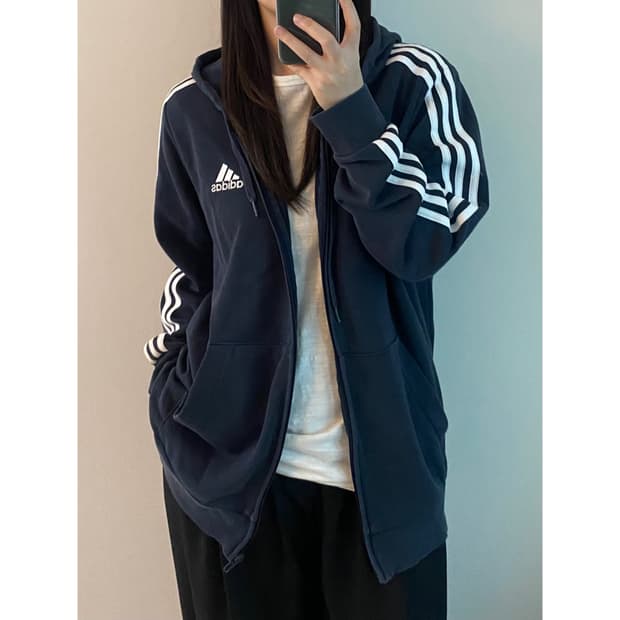 아디다스 후드집업