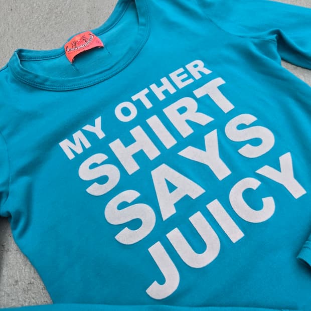 Juicy couture 주시꾸띄르 y2k 레터링 슬리브