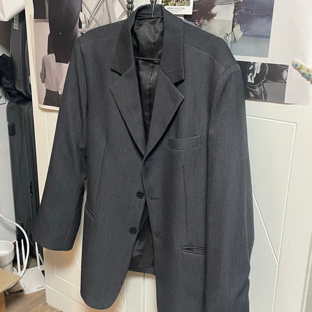 원로그 차콜 블레이저 자켓