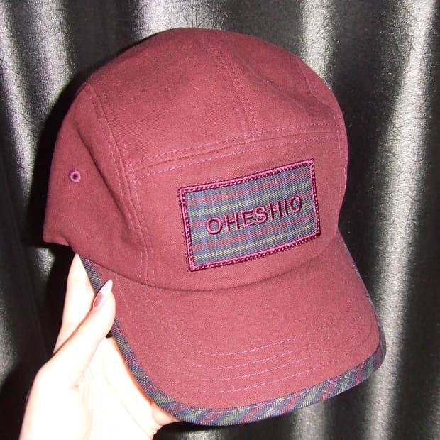 Oheshio Check Patch Camp Cap