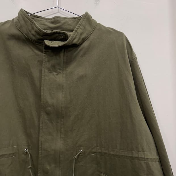 라퍼지스토어 차이나카라 크롭 루즈핏 야상 재킷