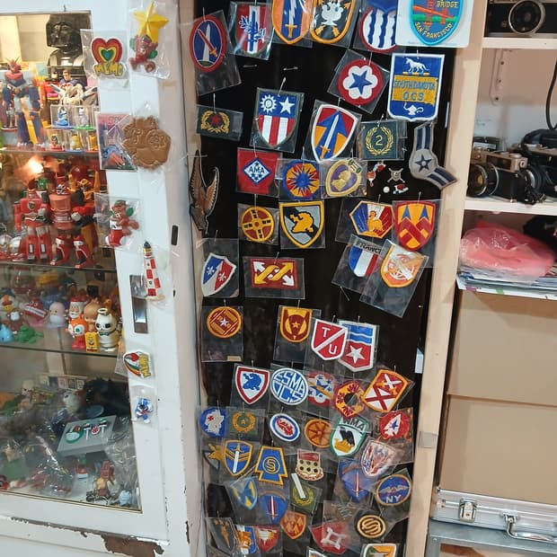 옛날 빈티지 미군 오리지널 패치, 와팬