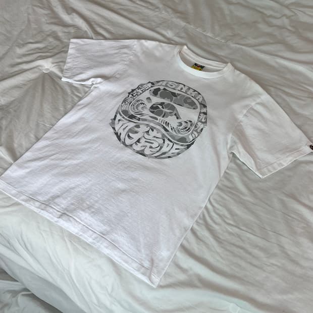 [M]베이프 하라주쿠 스토어 리미티드 반팔 