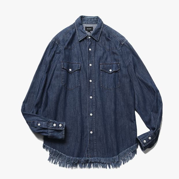 BEAMS - FRINGE WESTERN SHIRT