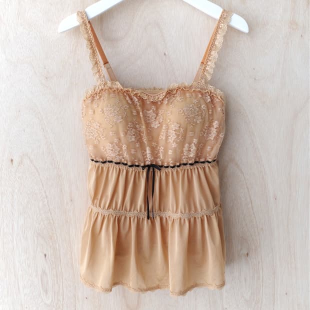 flower lace sleeveless