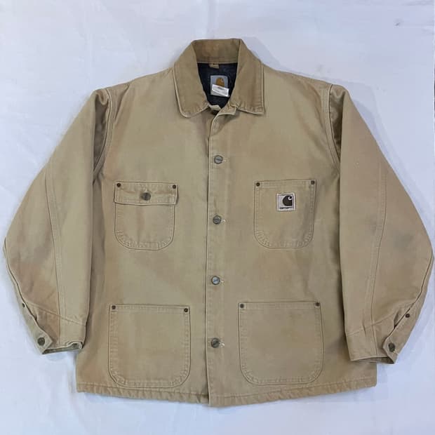90s 칼하트 OG 디트로이트 블랭킷 초어 자켓