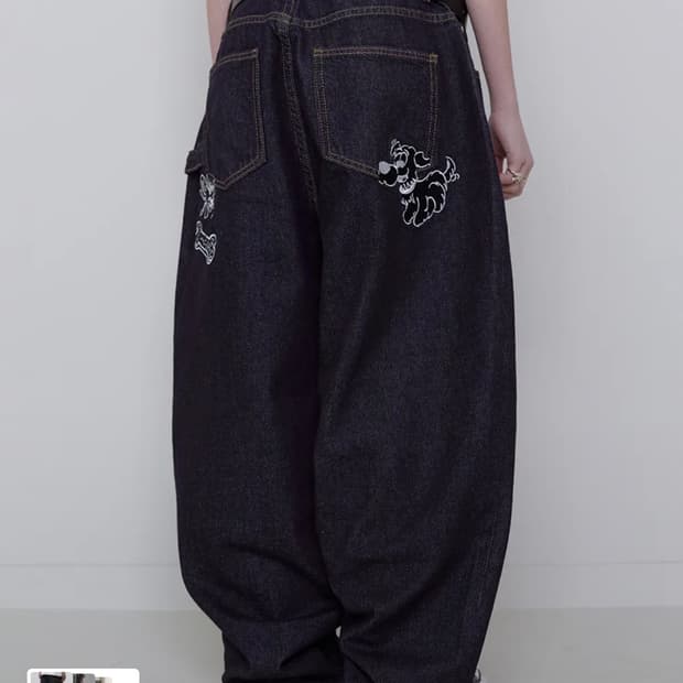 리트리버 클럽 생지팬츠