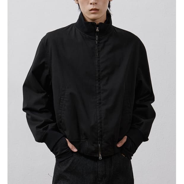 유스 Washed Cotton Track Jacket