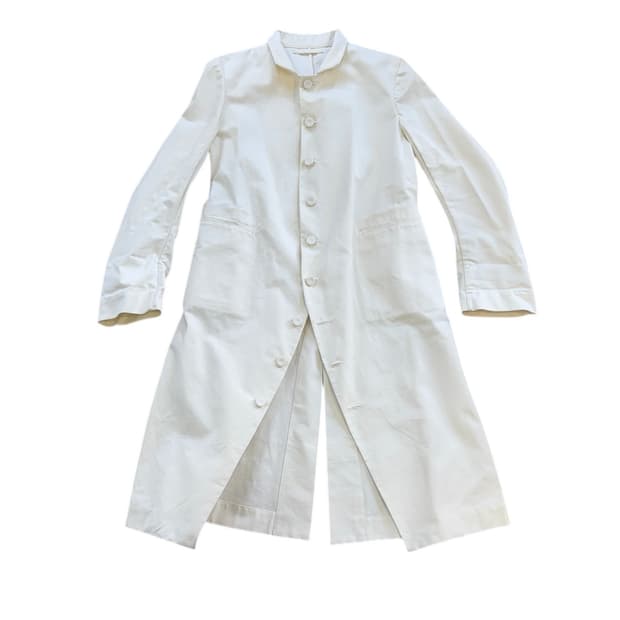 꼼데가르송 아카이브 에그 캔버스 2018AW 코트