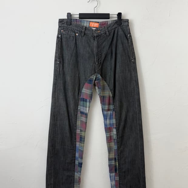 montage 크레이지 패치 데님 팬츠 (MADE IN JAPAN)