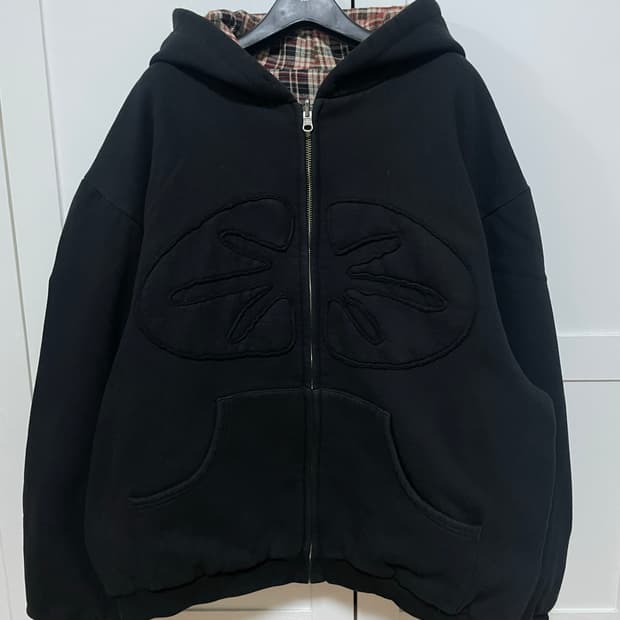 Ertr 리버시블 후드집업 L